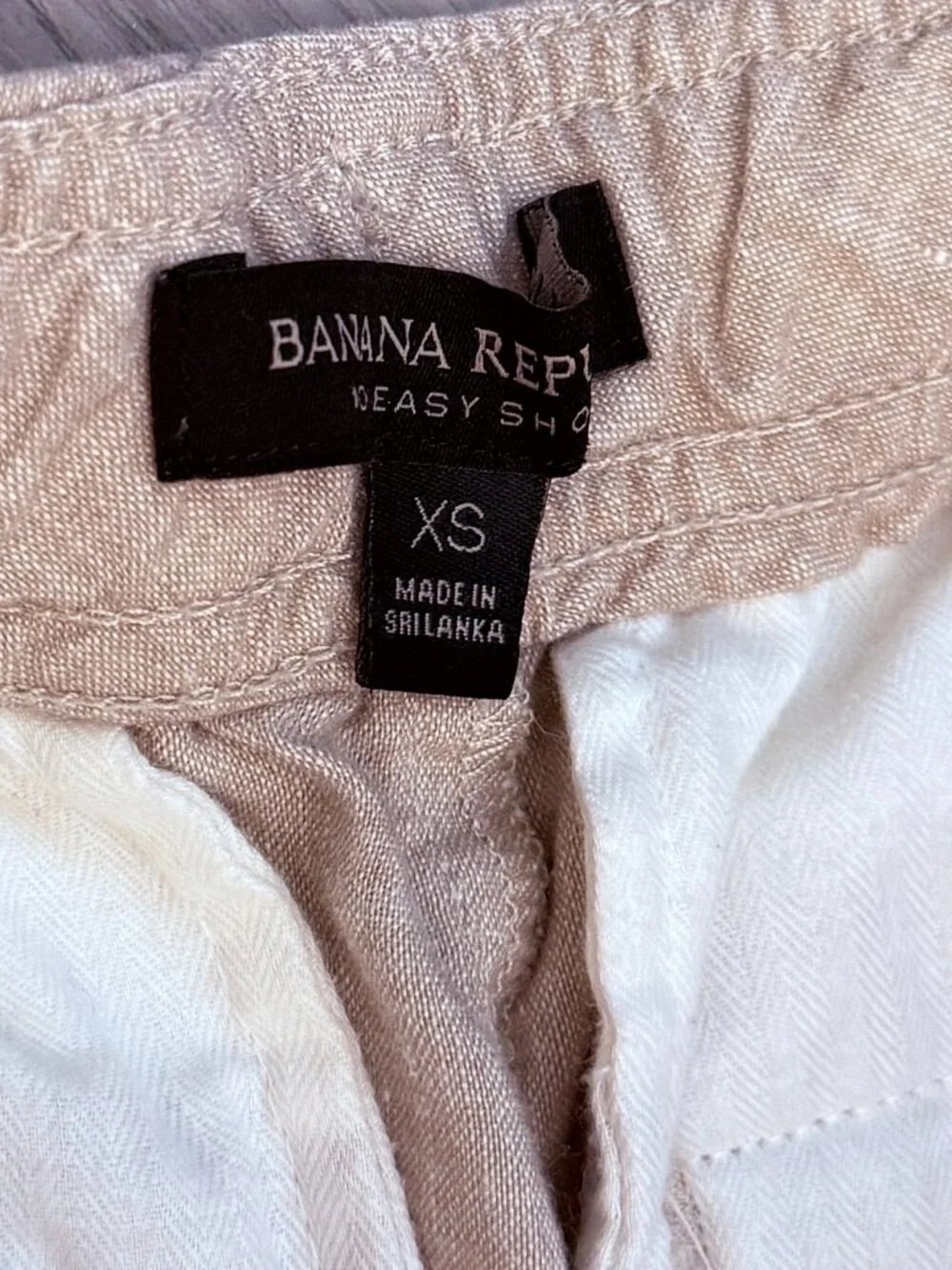 Banana Republic Linen Easy Shorts